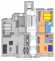 Detail: Pronájem bytu 2+kk, 42 m2