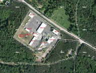 Kanice, zákres s výměrami