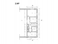3 - Půdorys II NP