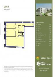Detail: Prodej bytu 3+kk, 80 m2