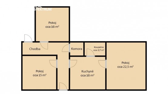 RD Těšov plánek 
