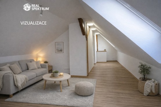Obývací prostor vizualizace
