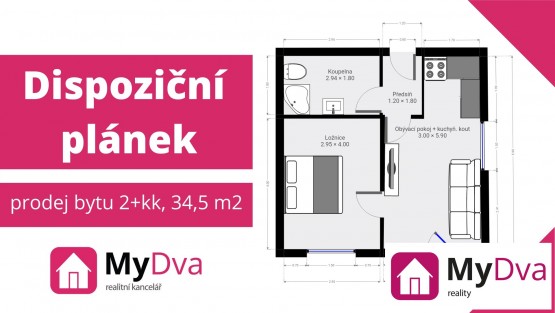 Dispoziční plánek