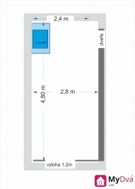 Detail: Pronájem obchodních prostor 13 m2