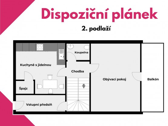 Dispoziční plánek