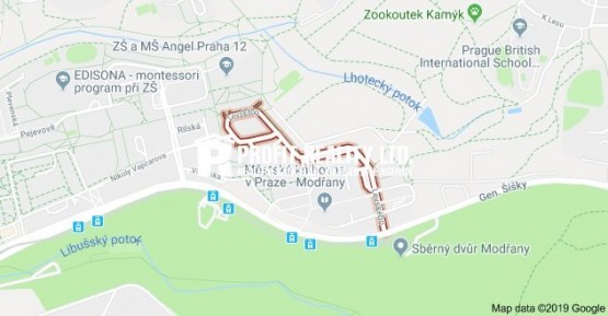 P4 Modřany ul. Levského