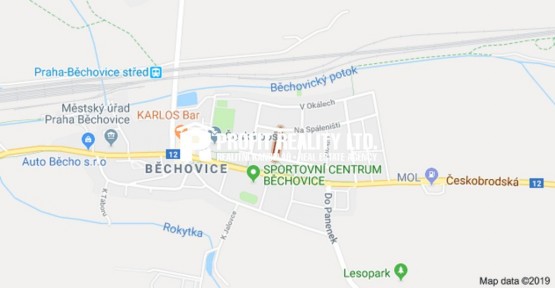 Praha Běchovice ul. U školního pole