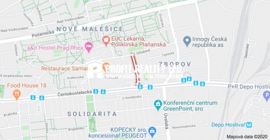 P10 Strašnice ul. Vykáňská