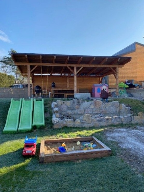 26. pohled na pergolu