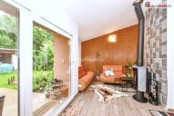 přístavba krb vstup na terasu a zahradu