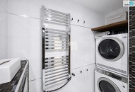 pračka, sušička, nerez vyhřívaný žebřík