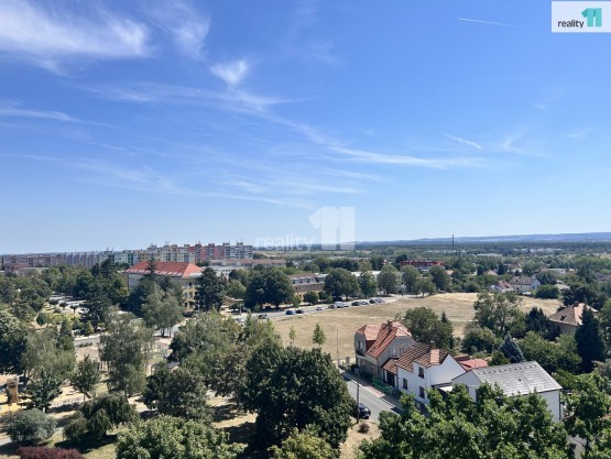 výhled z balkonu