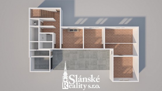 Slánské_reality_3D vizualizace půdorysu_02_01