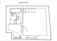 Detail: Pronájem bytu 1+kk, 25 m2