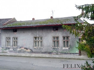 průčelí RD z ulice