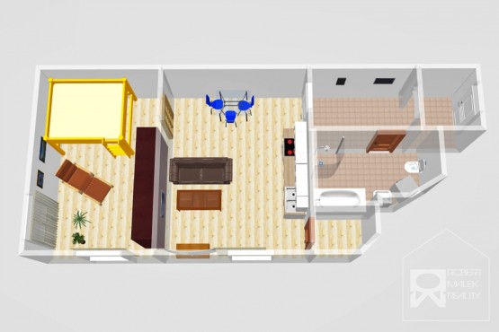 3D plánek bytu