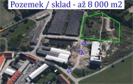 Detail: Pozemek 1000 m2