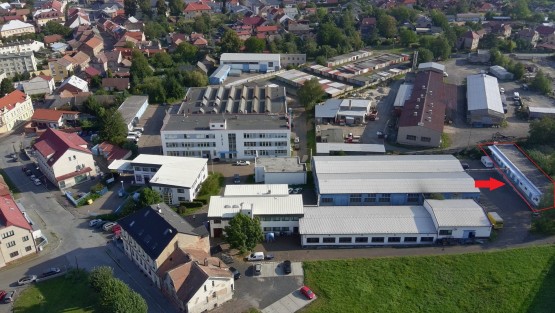 Budova č.12 - letecký snímek