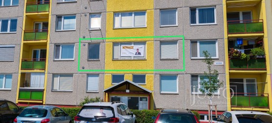 byt se nachází v 2. NP