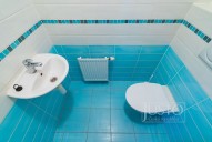 samostatné WC s umyvadlem v 3. NP