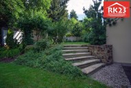 elevated garden area