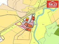 Mapa UZ - označení