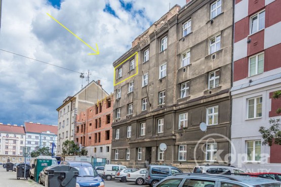 Byt na prodej 2+kk Plzeň Bory, Vrchlického ulice