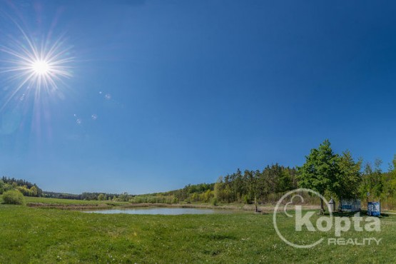 Přední rybník - panoramatická fotka