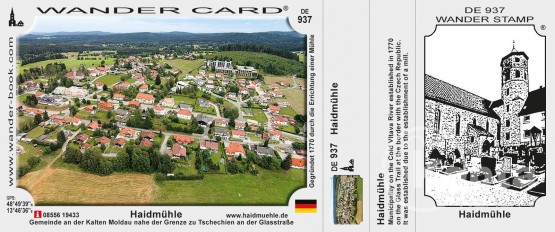 turistická vizitka Haidmühle