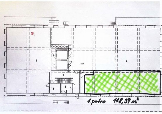 Půdorys 118,39 m2