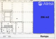 206 m2 pronájem nebyt.prostor