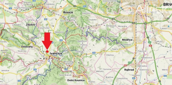 situační mapa