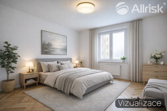 vizualizace ložnice