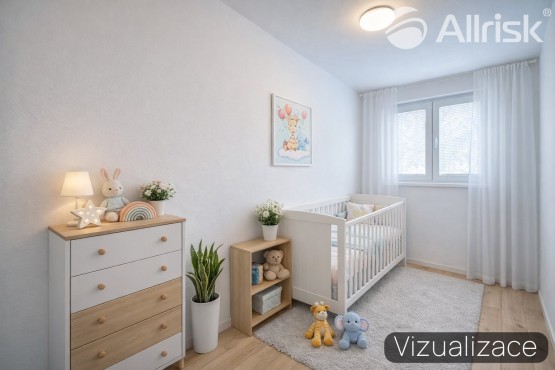 vizualizace dětský pokoj