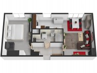 6601-Byt 2+1, Mongolaská 143020, Ostrava-Poruba 3Da