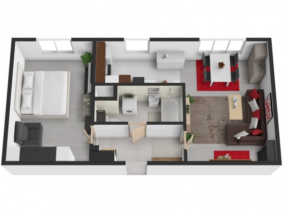 6601-Byt 2+1, Mongolaská 143020, Ostrava-Poruba 3Da