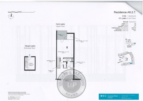 Plánek bytu č. 175