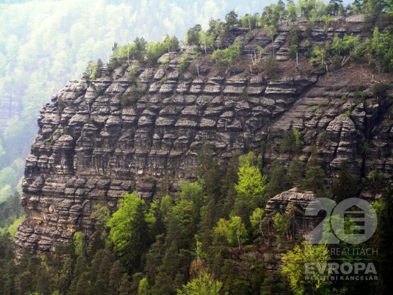 Turistické cíle - skalní terasy (balkónky)