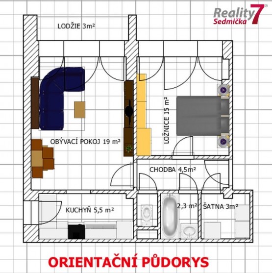 Půdorys Větší