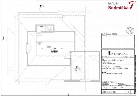 3NP_podkrovi pudorys