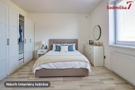Návrh interiéru ložnice