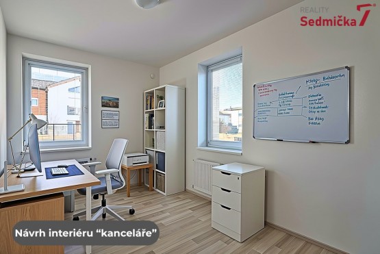 Návrh interiéru “kanceláře”