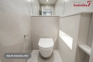 Návrh interiéru WC