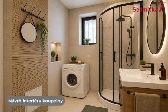 317-Návrh interiéru koupelny