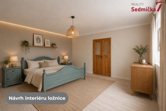 241-Návrh interiéru ložnice