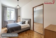 Návrh interiéru ložnice