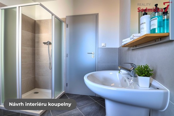 Návrh interiéru koupelny