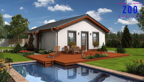 Bungalow 3+1, 80m2