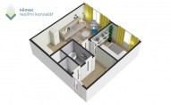 Půdorys bytu 3D