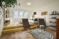 Obývací pokoj - s vizualizací nábytku